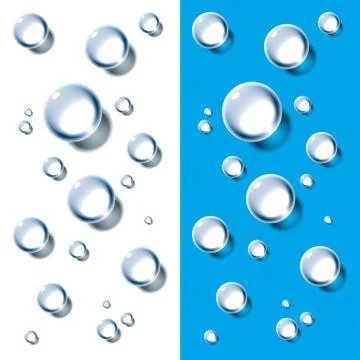 Water drops Stock Illustration