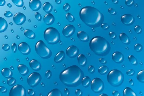 Water drops Stock Illustration