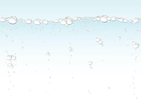 Water drops Illustrazione stock