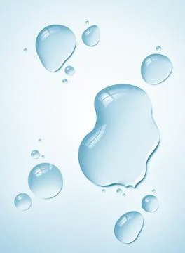 Water drops Stock Illustration