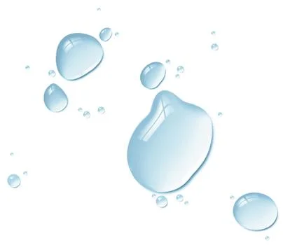 Water drops Stock Illustration