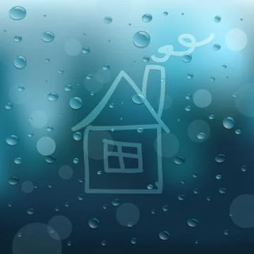 Water drops Stock Illustration