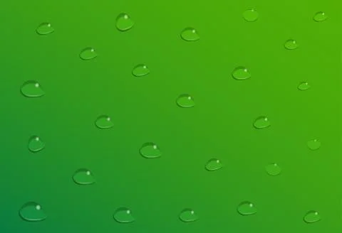 Water drops Stock Illustration