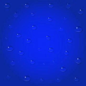 Water drops Stock Illustration