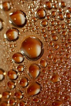 Water drops macro background modern high quality prints Stock Photos