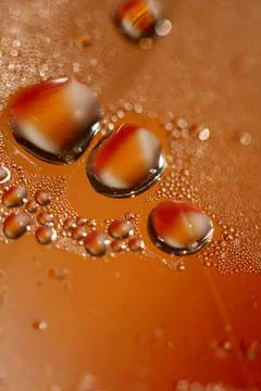 Water drops macro background modern high quality prints Stock Photos