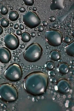 Water drops macro background modern high quality prints Stock Photos
