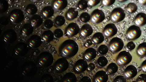 Water Drops On Mirror Stock Footage 170475848