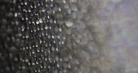 Water Drops On The Mirror Stock Footage 170730471