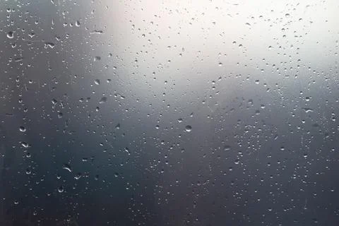 Water drops on the nylon surface Stock Photos