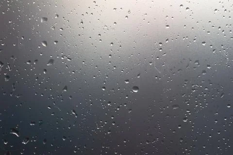 Water drops on the nylon surface Stock Photos