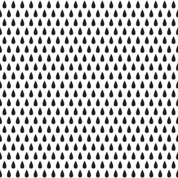 Water drops pattern Stock Illustration