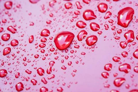 Water drops Foto stock