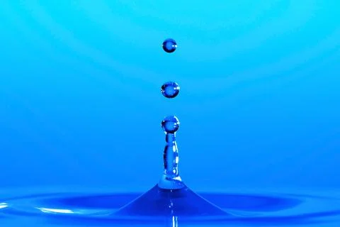 Water drops Stock Photos