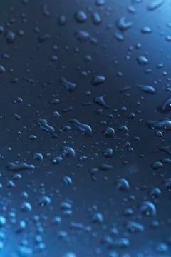Water drops Foto stock