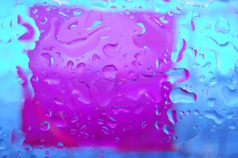 Water drops Foto stock