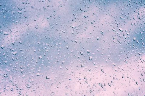 Water drops Foto stock