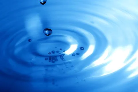 Water drops Stock-Fotos