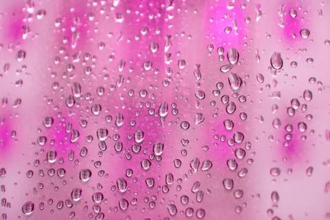 Water drops Foto stock