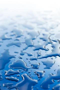 Water drops Foto stock