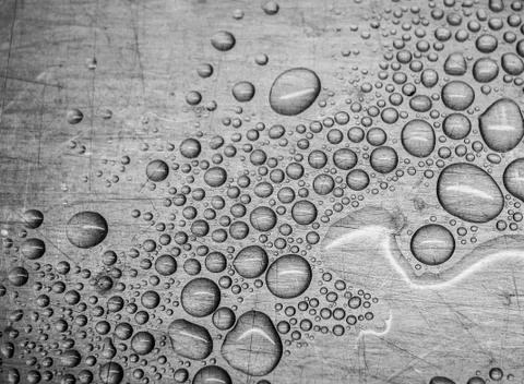 Water drops Foto stock