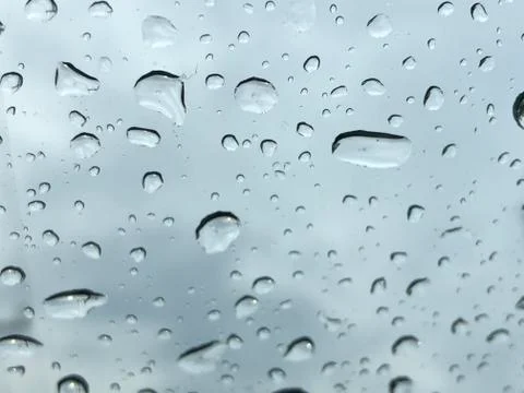 Water drops Foto stock