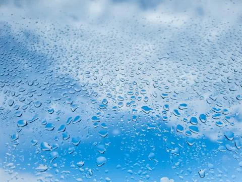 Water drops Foto stock