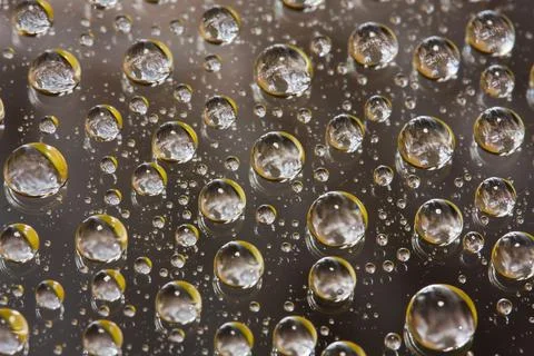 Water drops Foto stock