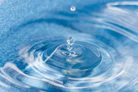 Water drops Foto stock