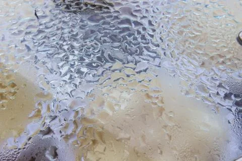 Water drops from the pot. Stock Photos