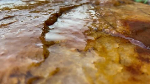 Water Drops on Rock5 Sec Stock Footage 171425608