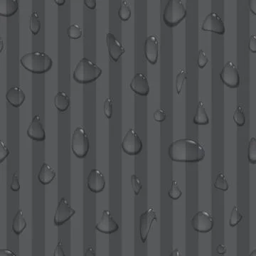 Water drops seamless background Stock Illustration