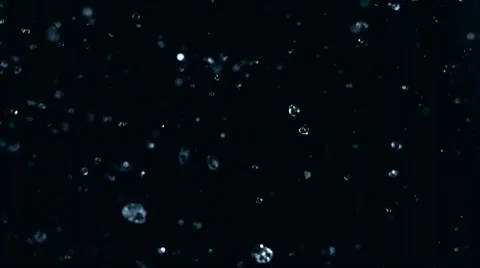 Water drops, Slow Motion Stock Footage 9303419