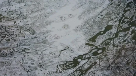 Water Drops Slow Motion Stock Footage 101403569