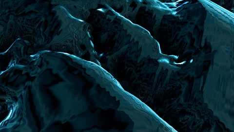 Water drops. Stylish 3D Abstract Animation Color Wavy Smooth Wall. Stock Footage 248172901