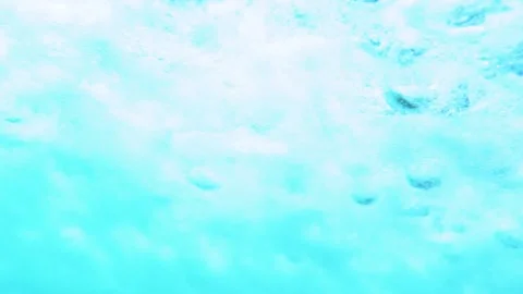 Water Drops On the Surface Underwater View Slow Motion Stock Footage 146326684
