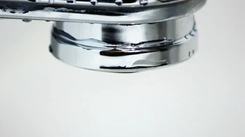 Water drops from tap Stock Footage 25034391