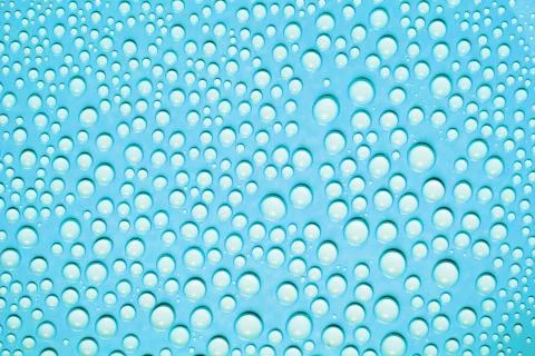 Water drops  as texture background. Rain droplets on a window glass. Foto stock