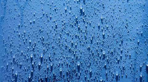 Water drops texture. Drop splash water pattern. Selective focus. Droplet spla 写真素材