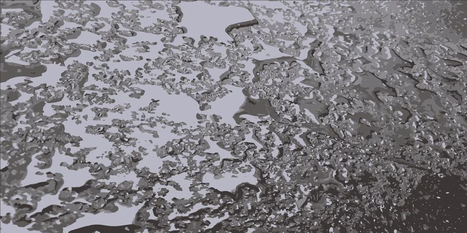 Water drops. Wet surface with drops of liquid. Creative background Illustration