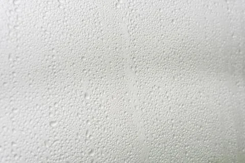 Water drops an white background Stock-Fotos