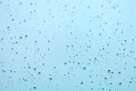 Water drops on the window Stock Illustration