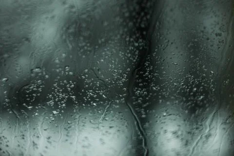 Water drops on the window Stock Photos