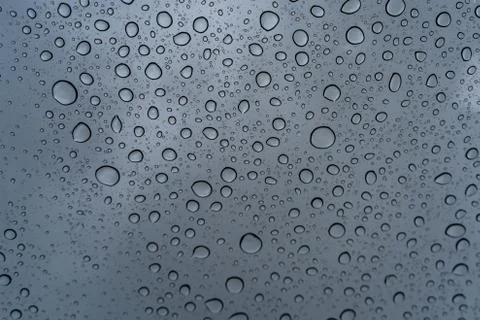 Water drops on a window 스톡 사진