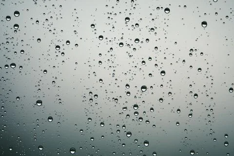 Water drops on window Stock Photos