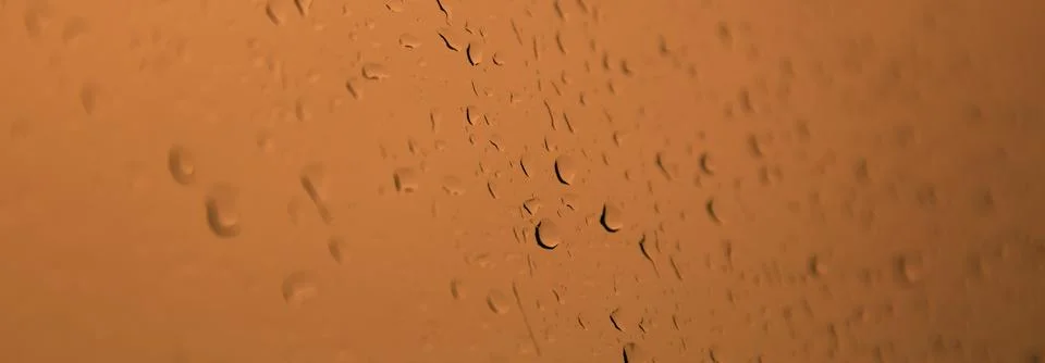 Water drops on the window Stock Photos