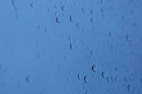 Water drops on the window Stock Photos