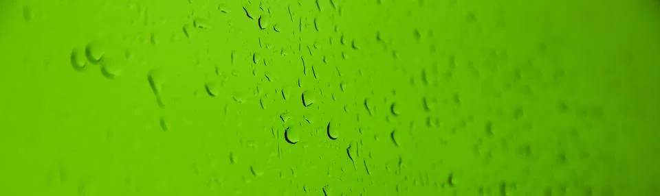 Water drops on the window Stock Photos