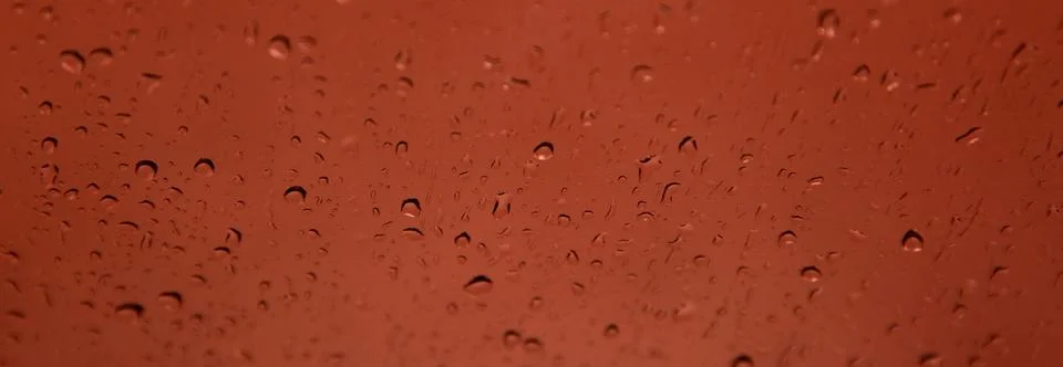 Water drops on the window Stock Photos
