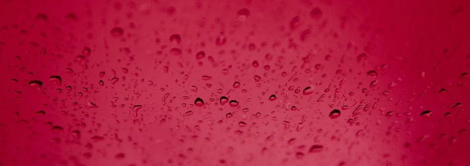 Water drops on the window Stock Photos